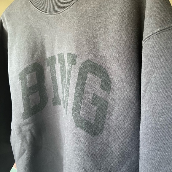 Anine Bing Bradie Sweatshirt – Black (Size S) - Picture 3 of 6